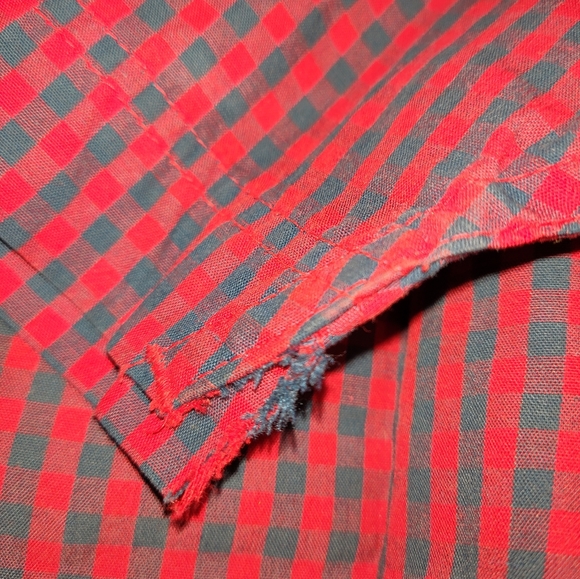 Ben Sherman Short Sleeve Button Down Gingham Shirt - Picture 9 of 12